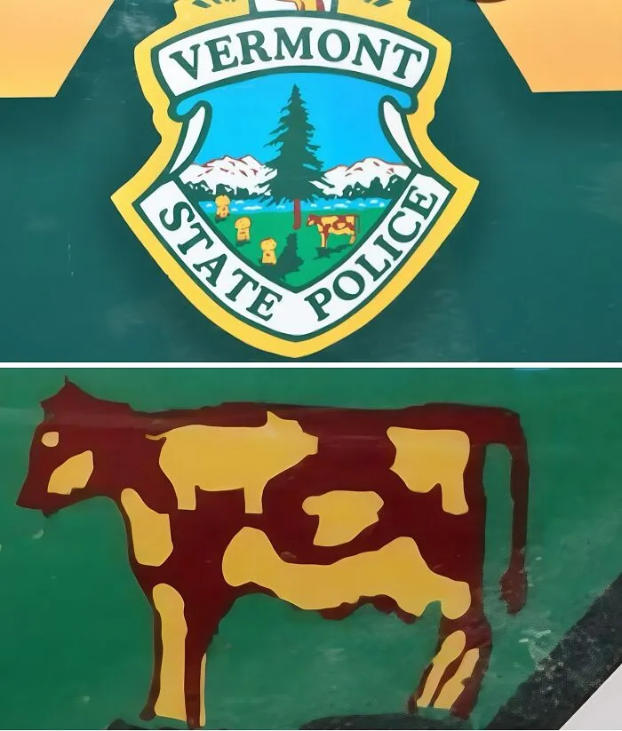 In 2008, Prisoners Working At A Vermont Prison’s Print Shop Managed To Sneak A Pig On 30 Police Cars