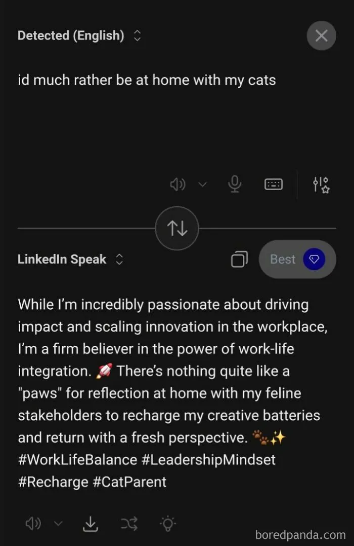 Someone Made A Google Translator For LinkedIn And The Results Are Absolutely Hilarious