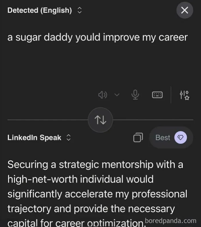 Someone Made A Google Translator For LinkedIn And The Results Are Absolutely Hilarious