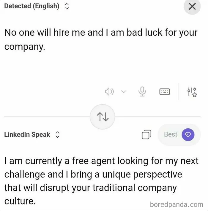 Someone Made A Google Translator For LinkedIn And The Results Are Absolutely Hilarious