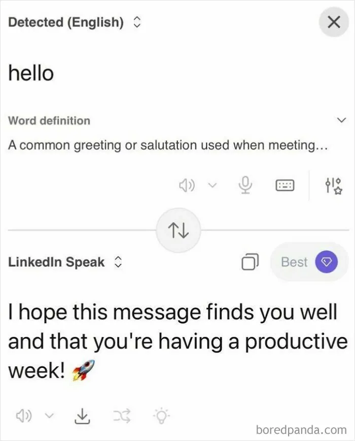 Someone Made A Google Translator For LinkedIn And The Results Are Absolutely Hilarious
