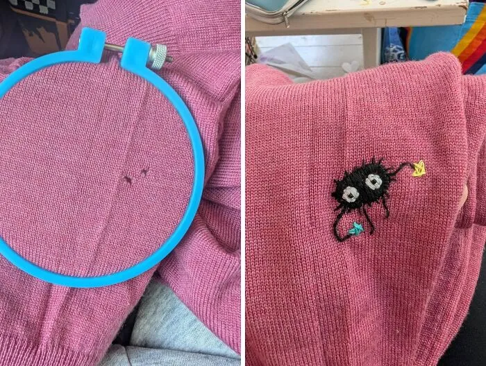Susuwatari Sweater Mend