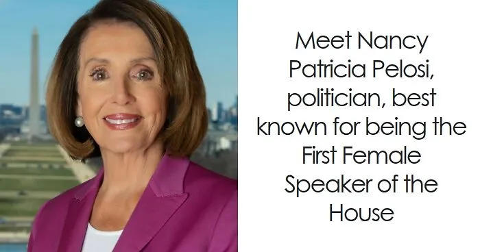 Nancy Pelosi: Bio And Career Highlights