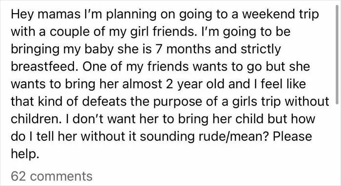 She Got Ripped Apart In The Comments