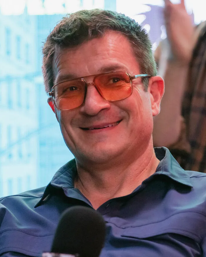 Canadian Actor Nathan Fillion, 55