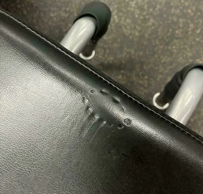 Found This At The Gym. That Last Rep Must’ve Been Pretty Hard