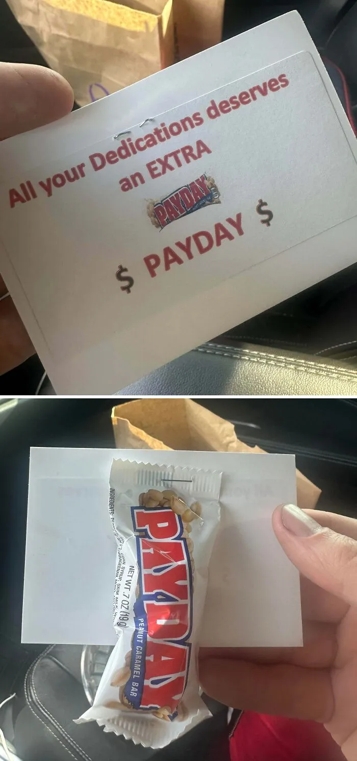 What My Company Gave Us All This Morning