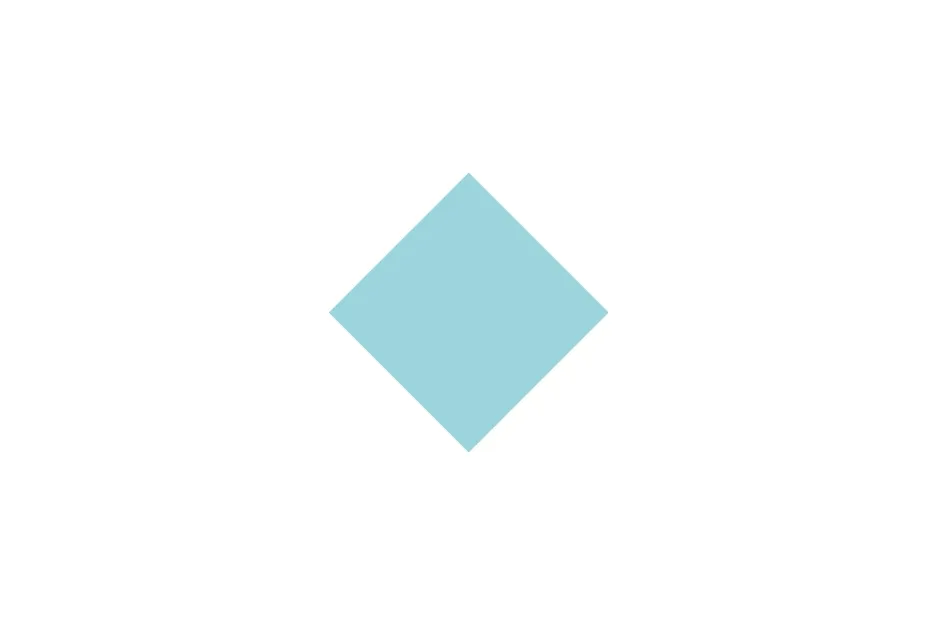 Blue diamond figure shown as option B to correctly complete the sequence puzzle.