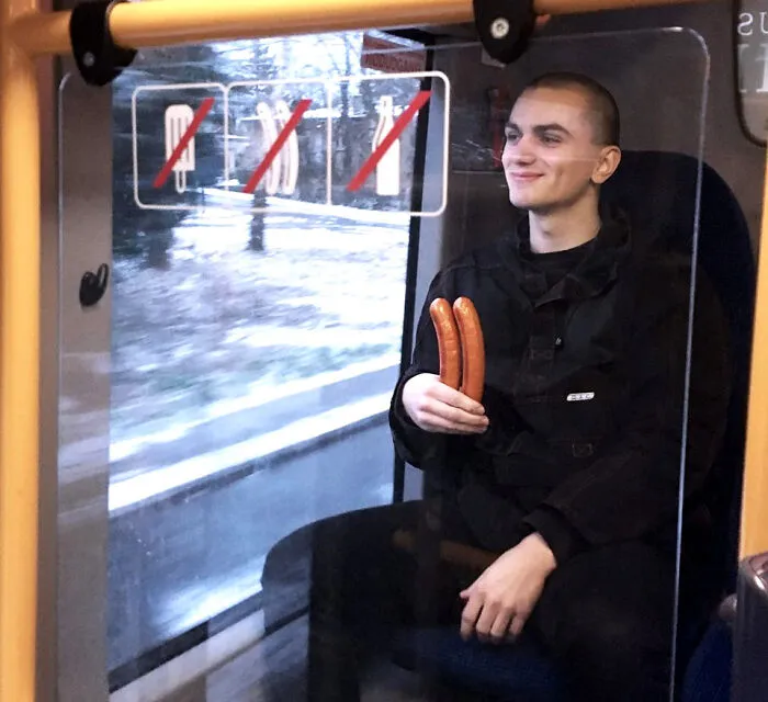 I'm Bringing My Sausages On This Bus