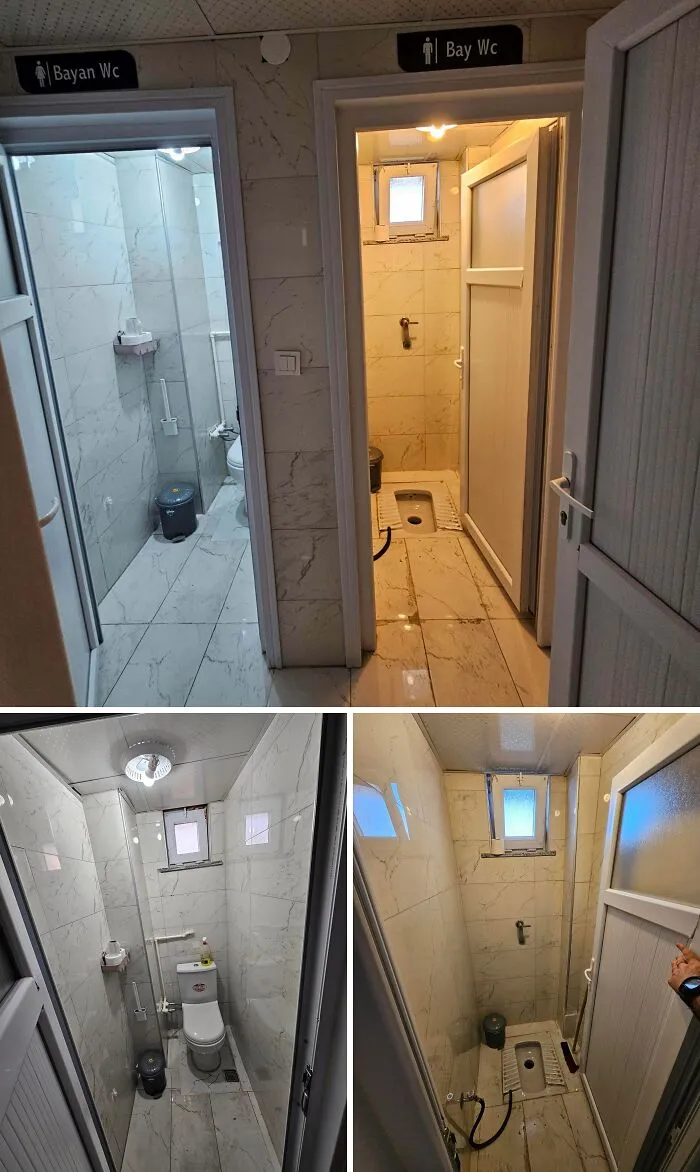 Men's vs. Women's Toilet At My New Work Office