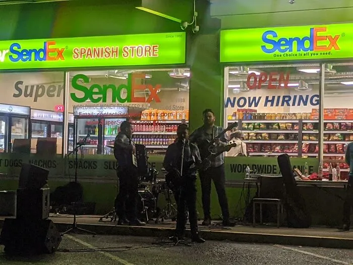FedEx Offbrand With A Mariachi Band Out Front