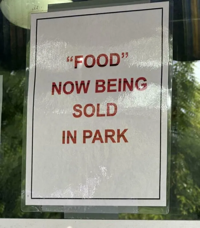 Right… “Food”