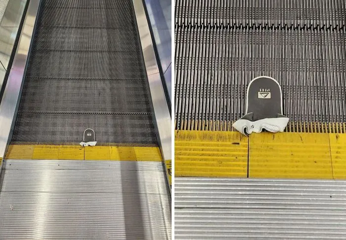 Cuando llevas chanclas al aeropuerto