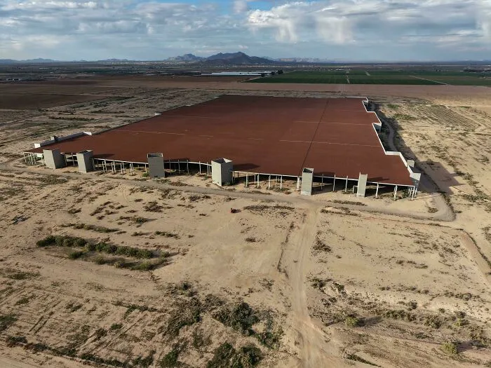 Found An Unfinished And Abandoned Mall In The Middle Of The Desert