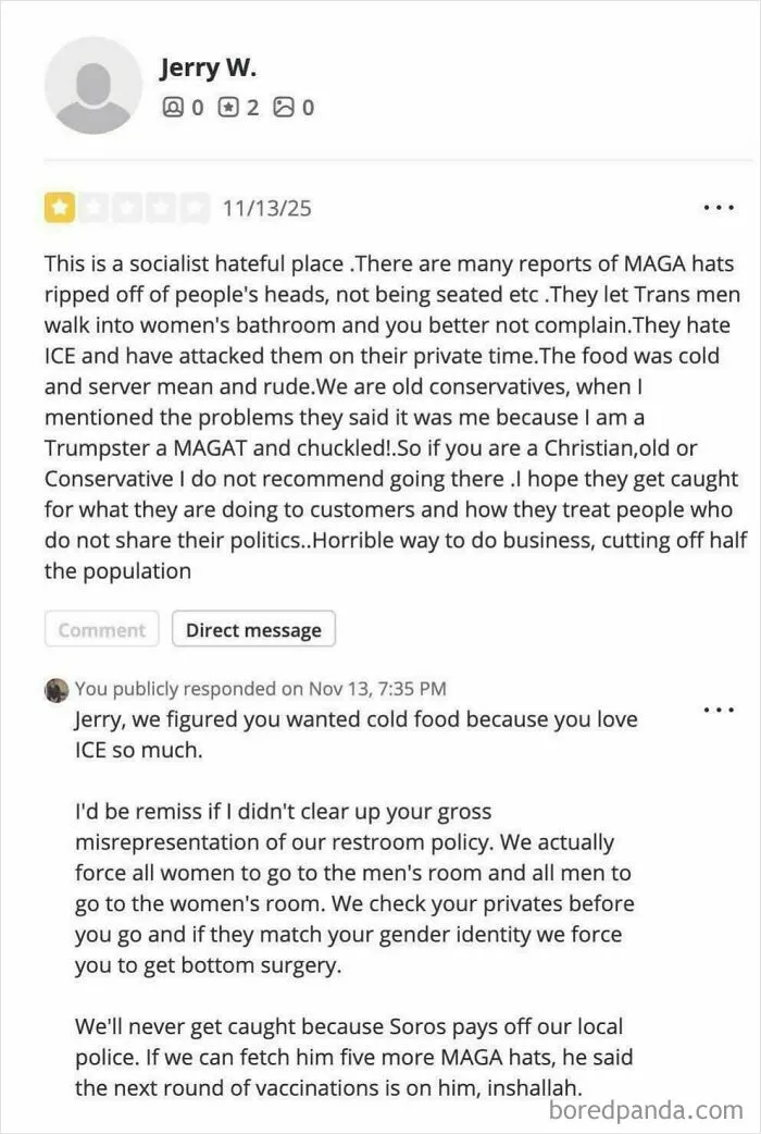 "Socialist Hateful Place"