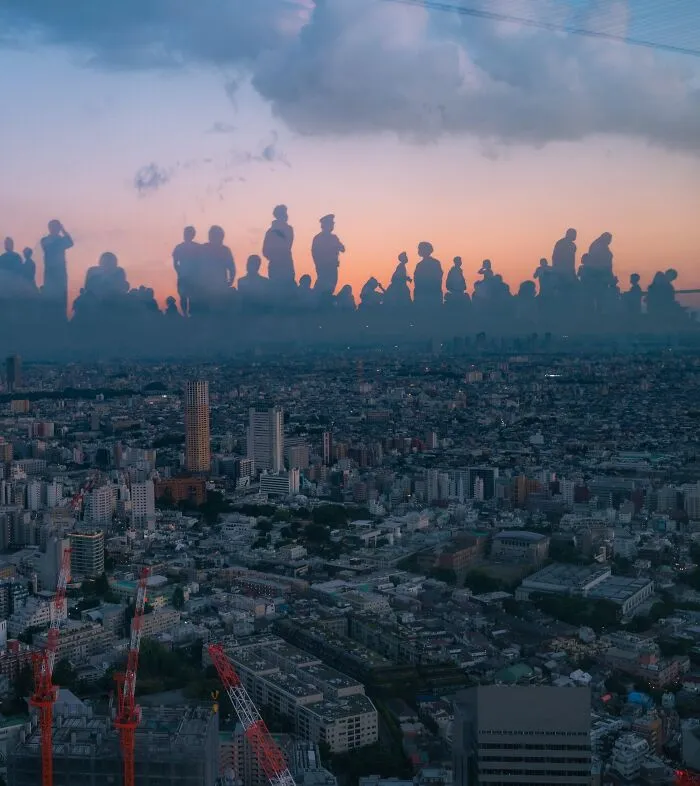 Giants Over The City