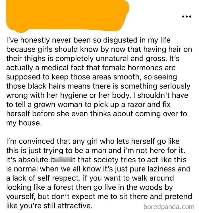 Why Is This Grown Man Even Concerned About The Thighs Of “Girls”? 🤢