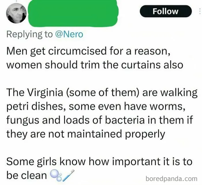 Clearly Someone Who Has Never Interacted With A Woman Before, Let Alone Her Genitals