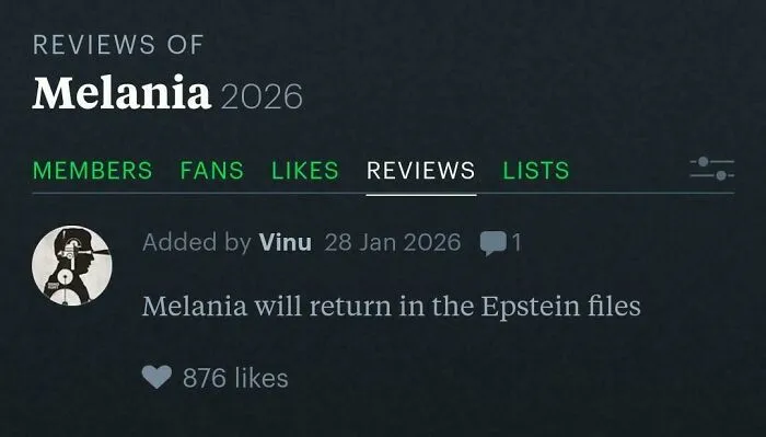 Melania (2026) Post Credit Scene