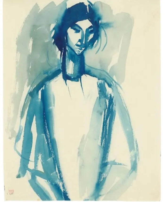 "Adrienne" By Amedeo Modigliani, Created Around 1909