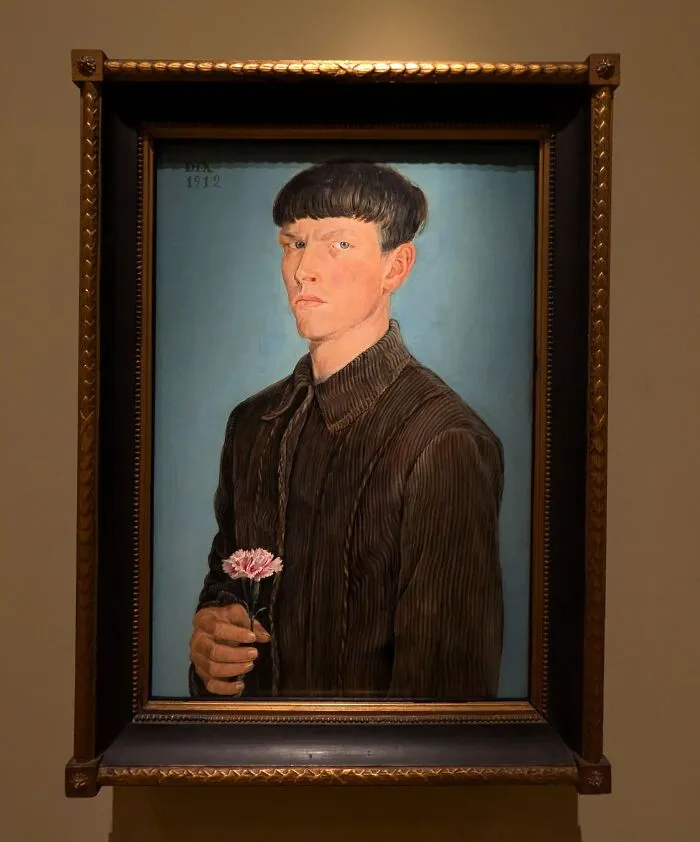 "Self-Portrait" By Otto Dix, 1912