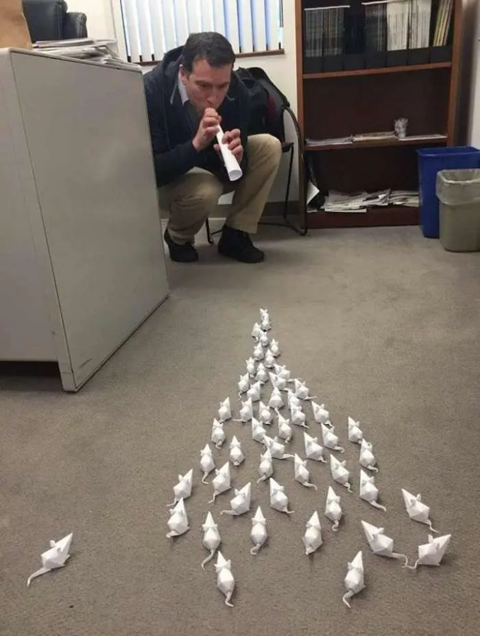 Idea si te aburres en la oficina