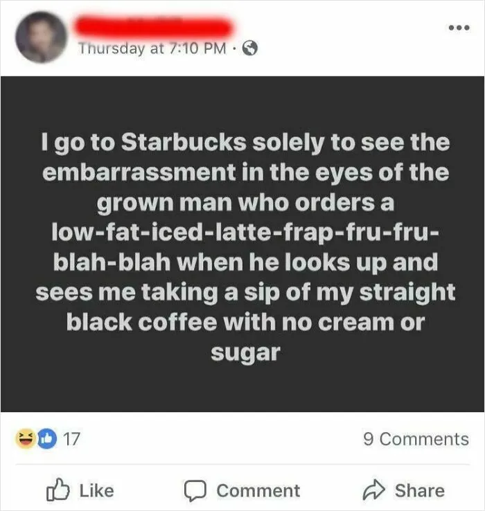 Manliest Sip Of All Time
