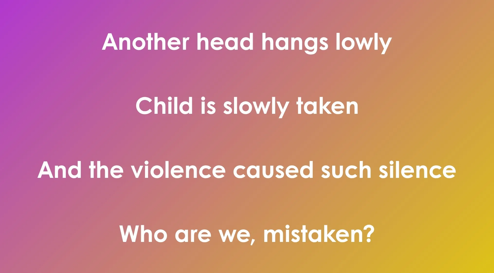 Opening lyrics of 80s and 90s songs displayed on a colorful gradient background in bold white text.