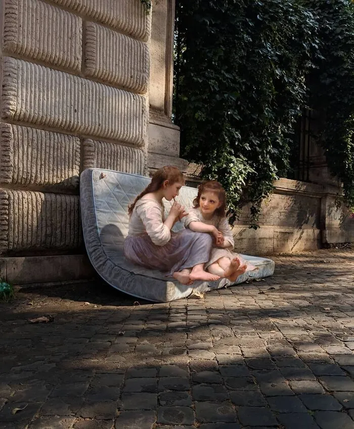 What If People From Classical Paintings Lived Today? This Artist Imagined It In 60 Works (Best Pics)