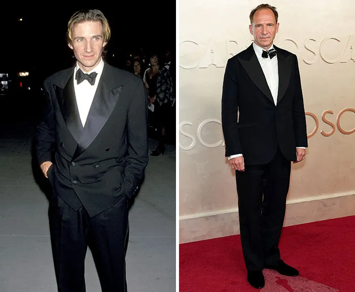 Ralph Fiennes, 1994 vs. 2025