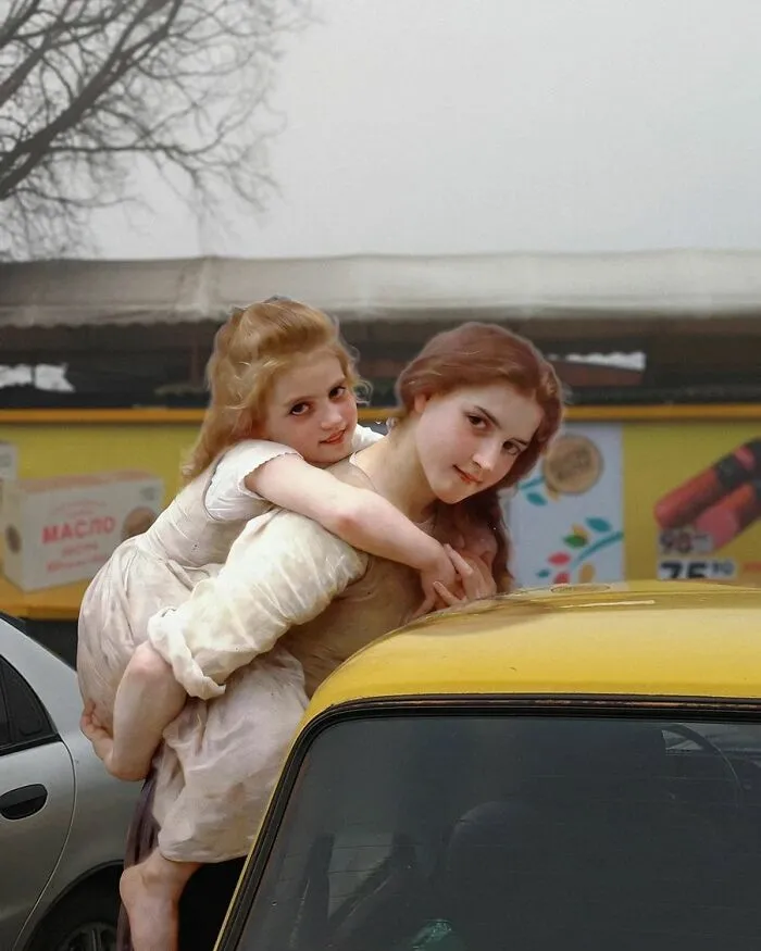 What If People From Classical Paintings Lived Today? This Artist Imagined It In 60 Works (Best Pics)
