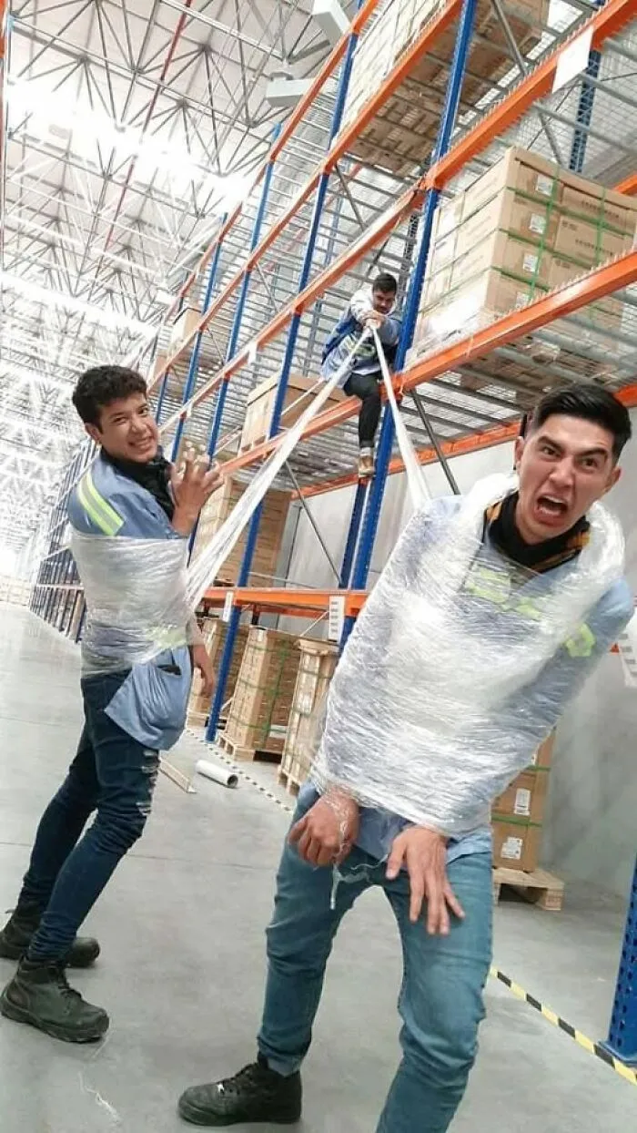 Nada de aburrirse en el trabajo