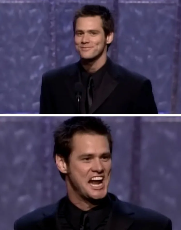 Jim Carrey’s Over-The-Top Presentation (1999)