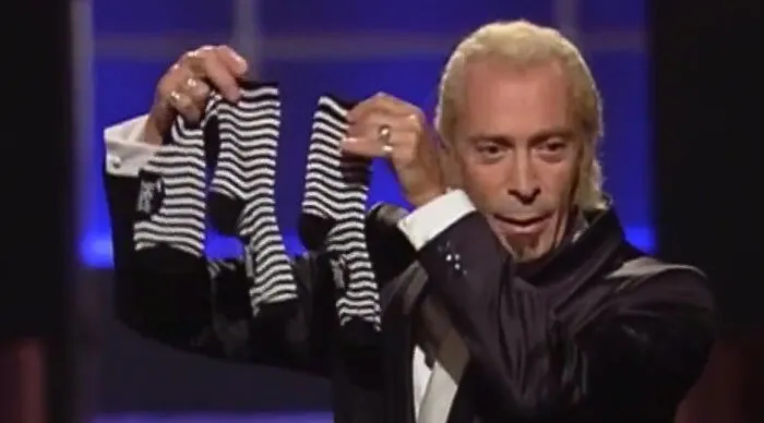 Throx appeared on Season 1 of Shark Tank in 2009, pitched by its founder Edwin Heaven. They’re basically socks in sets of three, so that if one is lost, the customer still has a matching pair. He markets it as “the cure for the missing sock.” 