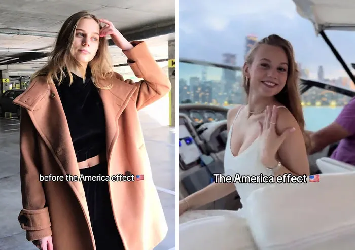 31 Mujeres comparten cómo lucían antes y después de mudarse a Estados Unidos