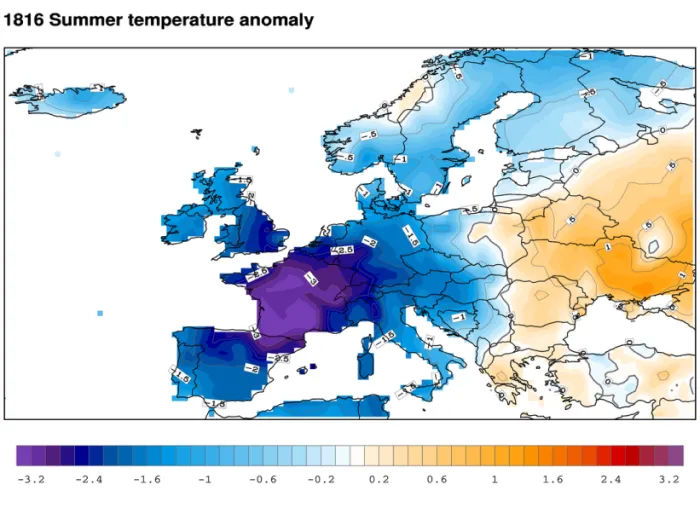 Year Without A Summer, 1618
