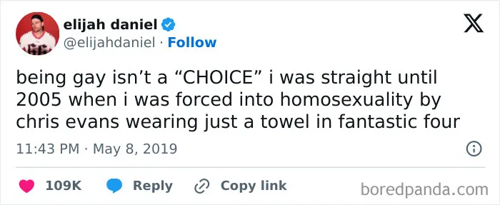 Being Gay Isn’t A Choice