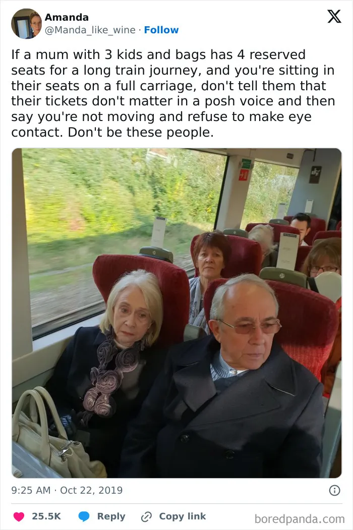 Awful, Old Karen Is Not Giving Up Her Seat For A Pregnant Woman