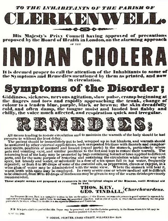 Third Cholera Pandemic, 1846- 1860