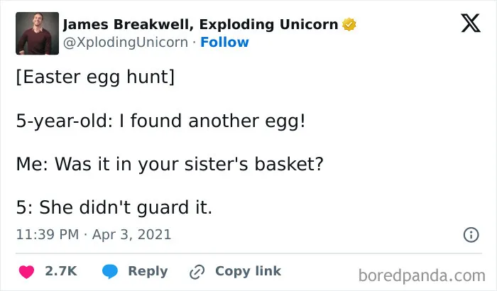 42 Funny Tweets To Read Before Easter