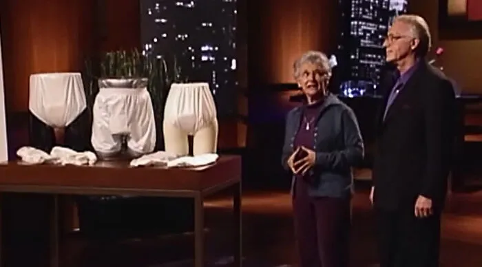 Charcoal Underwear was a specialized garment pitched by Buck and Arlene Weimer in Season 1 of Shark Tank. It was designed to filter and neutralize flatulence odors using a replaceable activated carbon filter. The Sharks were uninterested in the product.