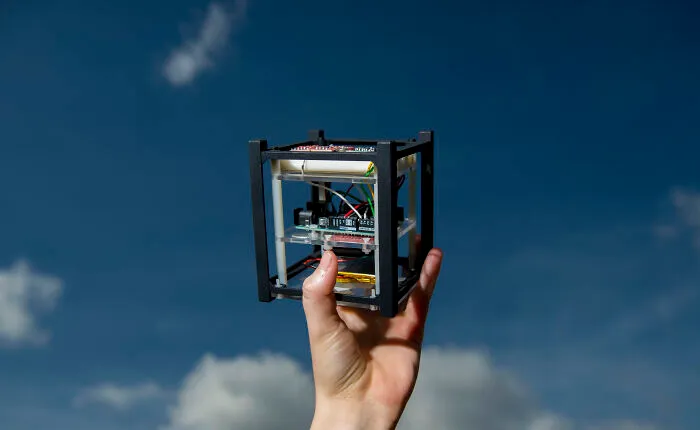 Metal Cubesat Looks Like A Brick Until You Learn Why