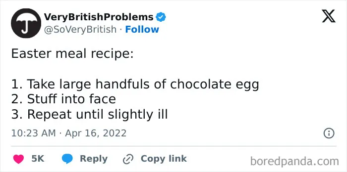 42 Funny Tweets To Read Before Easter