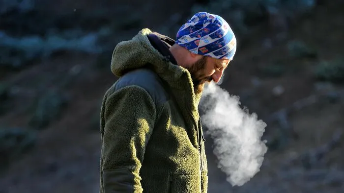 When the weather was cold, and you could see your breath condensing in the air, I’d sometimes imagine I was a mythical creature bringing smoke or frost on the world.