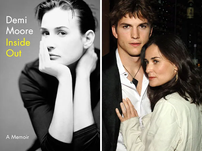 Demi Moore dijo que su matrimonio con Ashton Kutcher comenzó a desmoronarse después de un trío