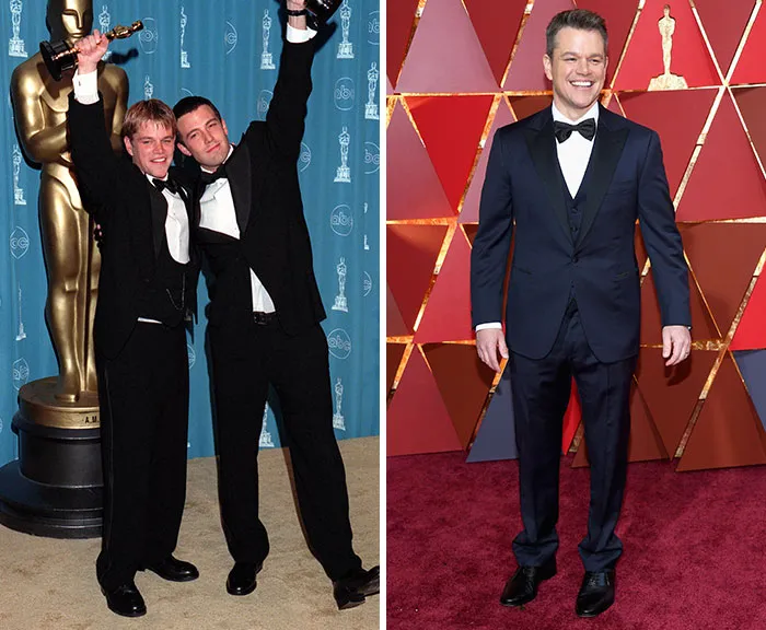Matt Damon, 1998 vs. 2017