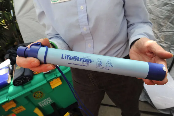 A Chunky Straw-Like Object Built For Emergencies