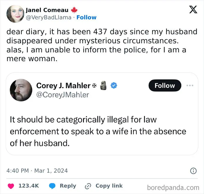 Asking About Absence Of Husband To Wife Should Be Illegal... Really???
