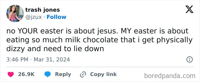 42 Funny Tweets To Read Before Easter
