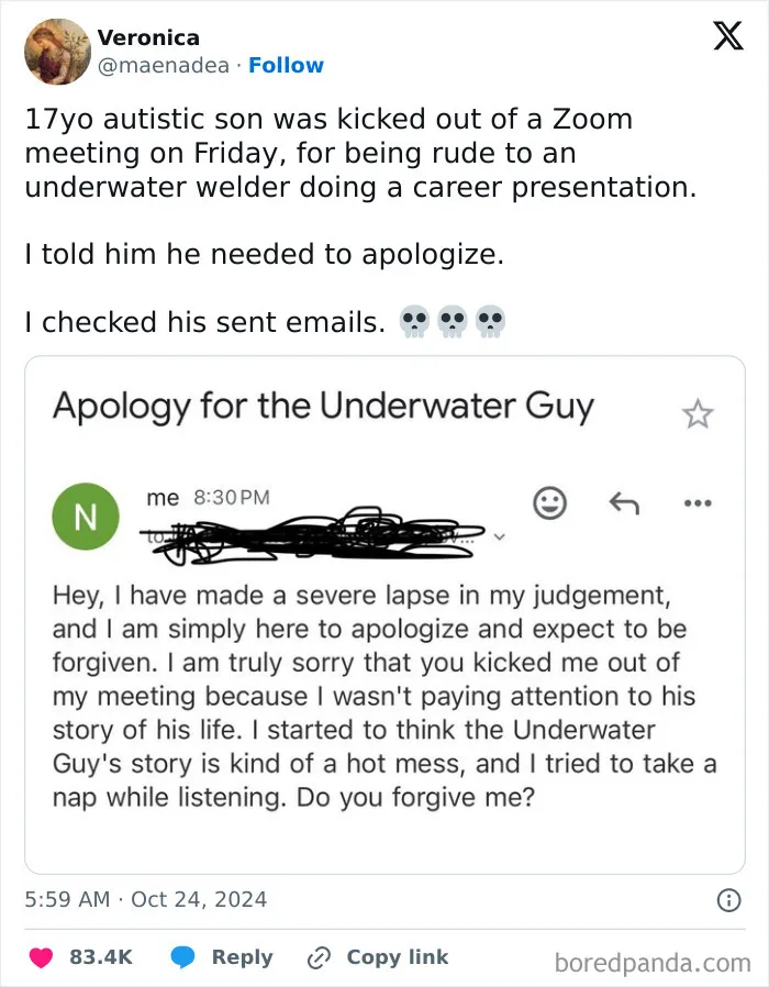 The Worst Apology Ever And The Funniest Apology Ever